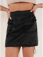 Dámská mini sukně QUILLA černá FashionStreet CY0437