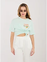 Tričko D12022AJ02645AD mint