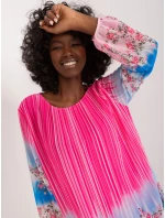 DHJ SK N8524 šaty.14X tmavě růžová