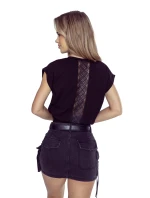 Dámské tričko Kordelia black - ELDAR