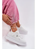 Dámské Sportovní Boty Na Platformě Bílé Caldeno