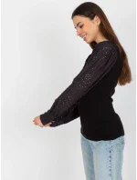 Dámská halenka TW BZ OB 046.62P černá - FPrice