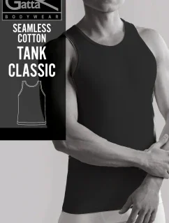 Pánský nátělník Tank classic 2407s black - GATTA