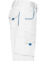 Daiber JN 872 (42-60) Pracovní bermudy - Color 02.0872 white/royal Daiber JN 872 (42-60) Pracovní bermudy - Color 02.0872 white/royal