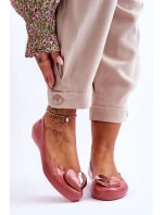 Dámské baleríny ZAXY se srdcem LL285028 Růžová