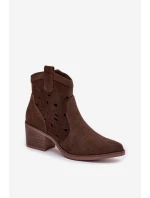 Boty na podpatku  model 223850 Step in style