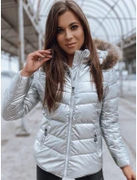Dámská bunda NELLY silver FashionStreet TY2273