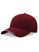 Atlantis Headwear Estoril-S 6 panelová kšiltovka 33.0230 burgundy Atlantis Headwear Estoril-S 6 panelová kšiltovka 33.0230 burgundy
