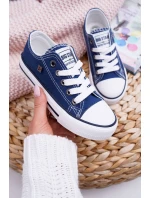 Dětská Obuv Tenisky Big Star FF374202 Tmavě Modré