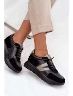 Dámské tenisky na platformě Vinceza 58561 Černé