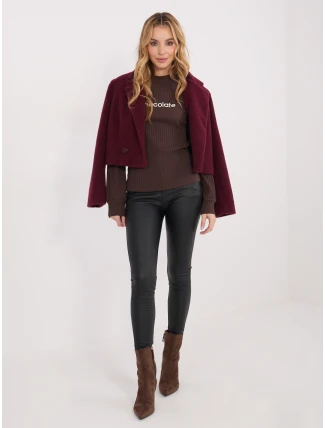 Halenka RV BZ A1051.96 tmavě hnědá Halenka RV BZ A1051.96 tmavě hnědá