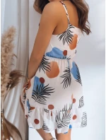 SHINE krémové šaty FashionStreet EY2296