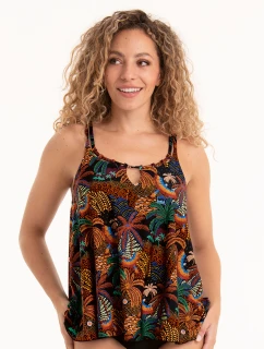 Style Mabel Top tankini - horní díl 8855-1 safari - RosaFaia