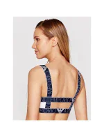 Bralette sportovní podprsenka 163651 1P227 0010 bílá - Emporio Armani Bralette sportovní podprsenka 163651 1P227 0010 bílá - Emporio Armani