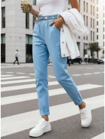 Dámské látkové kalhoty ERLON modré FashionStreet UY2028