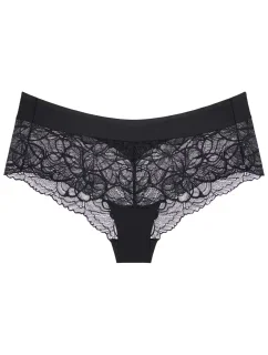 Dámské kalhotky Body Make-Up Illusion Lace Shorty - BLACK - černé 0004 - TRIUMPH