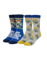 Protiskluzové zimní ponožky Real Madrid 2-pack 2900003011