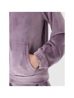 Dívčí velurová mikina s kapucí 4F Junior 4FJWAW24TSWSF1217-51S Dívčí velurová mikina s kapucí 4F Junior 4FJWAW24TSWSF1217-51S