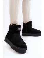 Vegan Voděodolné Sněžnice Na Platformě DFranklin DFSH371004 Černé