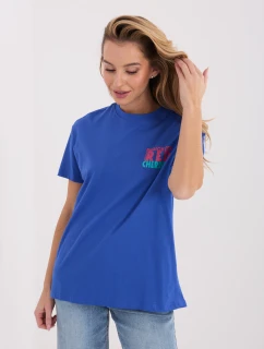 Tričko D12022AH02645W tmavě modré