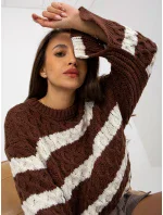 Dámský svetr EM SW 1018 01.26P hnědý