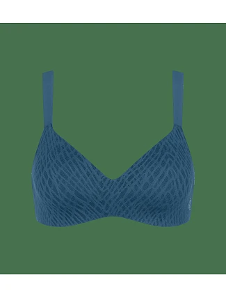 sloggi ZERO Feel Bliss THE UP TshirtBra - Smoky Blue - SLOGGI Smoky Blue - SLOGGI sloggi ZERO Feel Bliss THE UP TshirtBra - Smoky Blue - SLOGGI Smoky Blue - SLOGGI