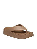 Crocs Getaway Platform Flip Flip Brown 209410 2JJ dámské
