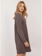 Šaty RV SK A 165.61 tmavě hnědé Šaty RV SK A 165.61 tmavě hnědé