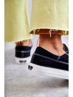 Dámské látkové tenisky Big Star KK274019 Černá