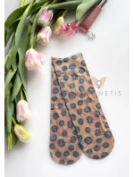 Dámské vzorované ponožky Magnetis lycra 20 den