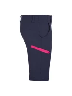 Trollkids Dětské kalhoty Kjerag se zipem chlapec/dívka navy/magenta (177-114)