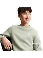 Dětská mikina Nike Sportswear Club Fleece Light Green FD3006 304 Dětská mikina Nike Sportswear Club Fleece Light Green FD3006 304