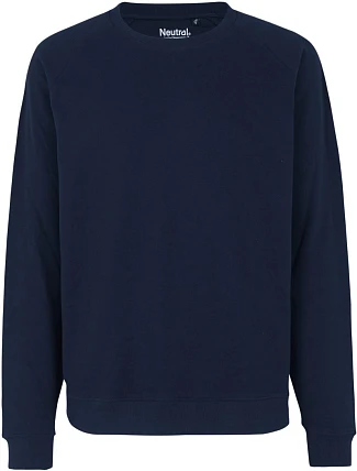 Neutral O 63001 Unisex raglánová mikina z bio bavlny 77.6301 navy Neutral O 63001 Unisex raglánová mikina z bio bavlny 77.6301 navy