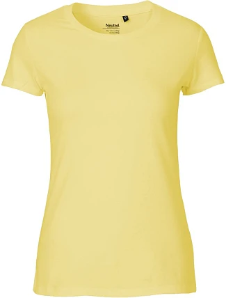 Neutral O 81001 Dámské tričko z bio bavlny 77.8101 dusty yellow