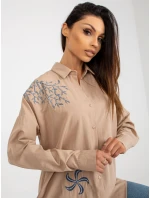 Košile TO KS 7005.34P béžová Košile TO KS 7005.34P béžová