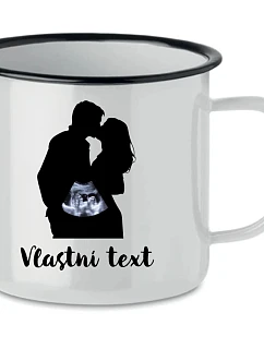 Personalizovaný retro plecháček s párem a ultrazvukem