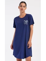 Dámské domácí šaty s krátkým rukávem Janette Dámské domácí šaty s krátkým rukávem Janette