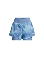Běžecké šortky CASALL Breeze Printed Running Short, barva tmavě modrá Běžecké šortky CASALL Breeze Printed Running Short, barva tmavě modrá