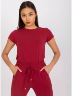 Tričko RV TS 4623.42 bordó Tričko RV TS 4623.42 bordó