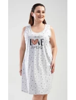 Dámská noční košile na ramínka Love Dámská noční košile na ramínka Love