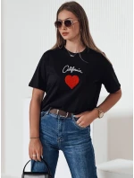 Dámské tričko CALOV černé FashionStreet RY2567