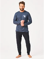 Pyžamo Key MNS 614 B26 dlouhé rukávy, velikosti M–2XL Pyžamo Key MNS 614 B26 dlouhé rukávy, velikosti M–2XL
