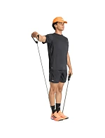 Pánské tričko adidas Tech Essentials Workout 3-Stripes, černé, KQ7485