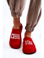 Domácí pantofle Big Star KK276022 Červená Domácí pantofle Big Star KK276022 Červená