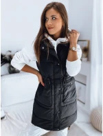 Dámská prošívaná vesta LADISA černá FashionStreet TY3288