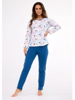 Pyžamo Cornette 392/451 Amelia long/r S-2XL dámské