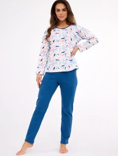 Pyžamo Cornette 392/451 Amelia long/r S-2XL dámské