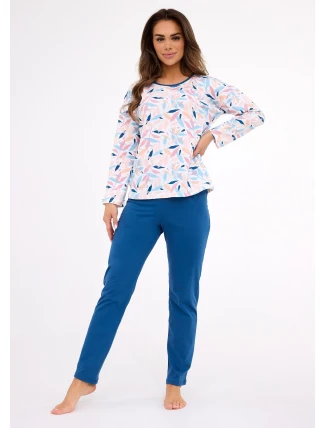 Pyžamo Cornette 392/451 Amelia long/r S-2XL dámské