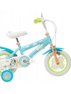 TOIMSA Bluey 12" Dětské kolo Modrá a limetkově zelená barva