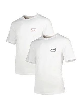 Hugo pánská souprava triček Dugopak BIANCO (50548566-100)